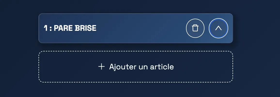 Facturation automatique pare-brise - devis et factures vitrage automobile