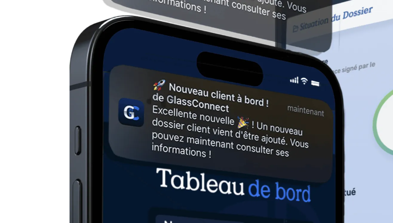 Notification temps reel