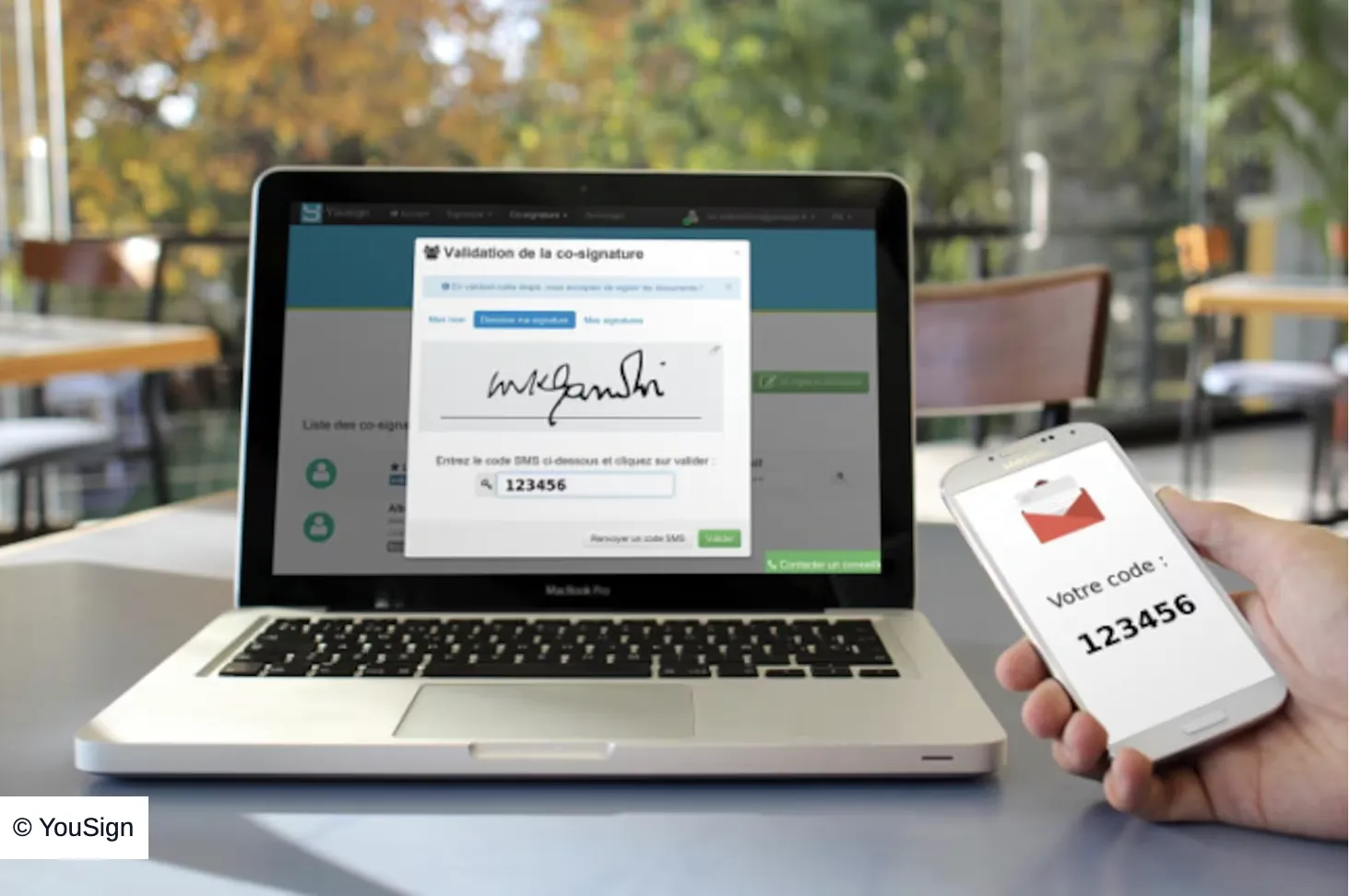 Signature électronique Glass Connect